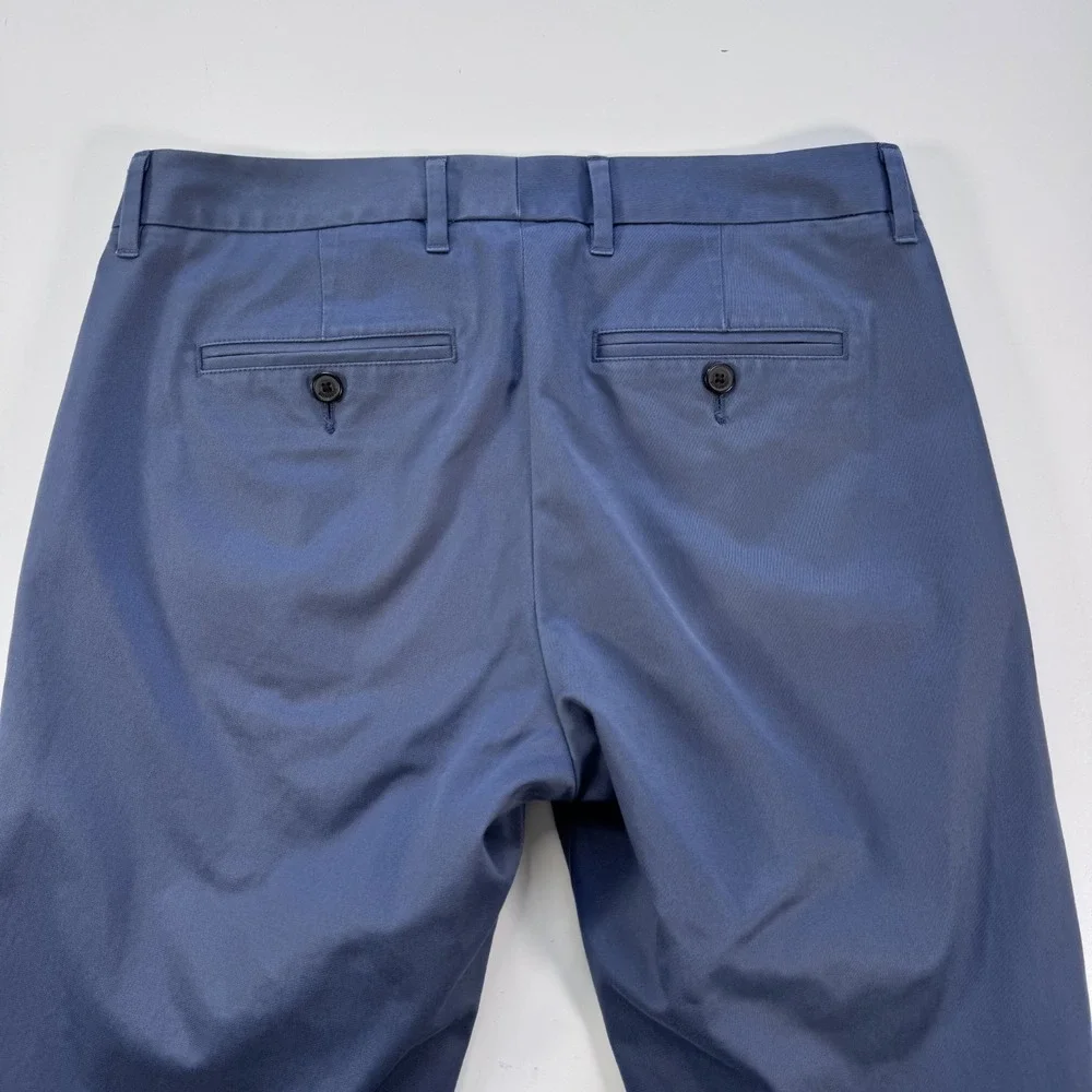 BONOBOS Weekday Warrior Dress Pants Friday Slim Fit Mens 30x34 Blue